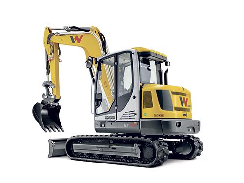 Kettenbagger Wacker Neuson ET90 Studio links aussen