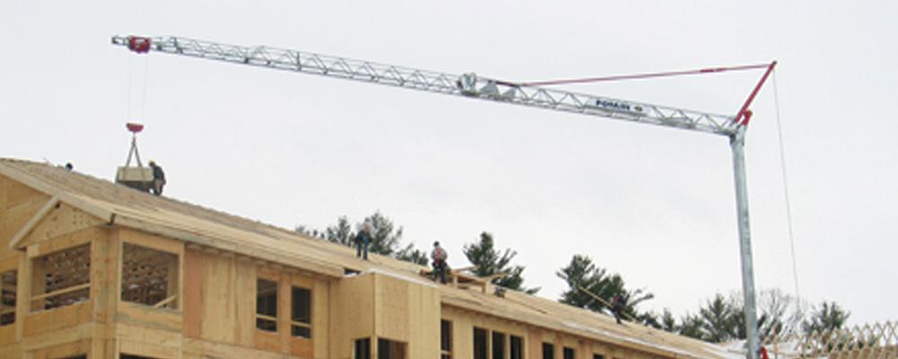 Turmdrehkran Untendreher Potain Igo MA 21 Action