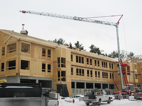 Turmdrehkran Untendreher Potain Igo MA 21 Action