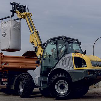 Teleskopradlader Kramer 8095T Action Stapeleinrichtung
