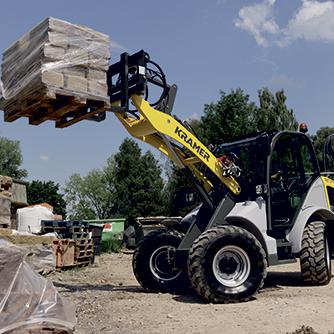 Radlader Kramer 8095 Action