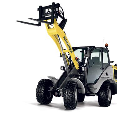 Radlader Kramer 5095 Studio Stapeleinrichtung