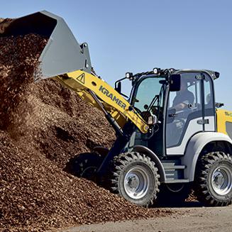 Elektro Radlader Kramer 5055e Action