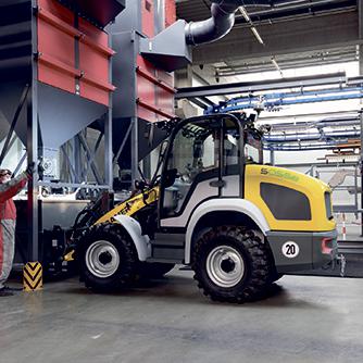 Elektro Radlader Kramer 5055e Action