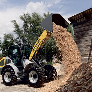 Radlader Kramer 8115 Action