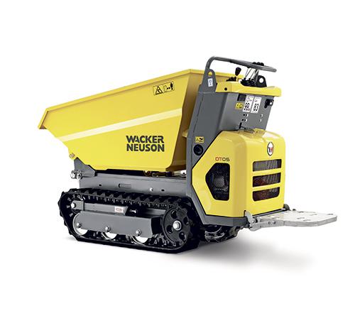 Kettendumper Wacker Neuson DT05 Studio links aussen hinten