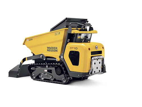 Kettendumper Wacker Neuson DT10 Studio links aussen hinten