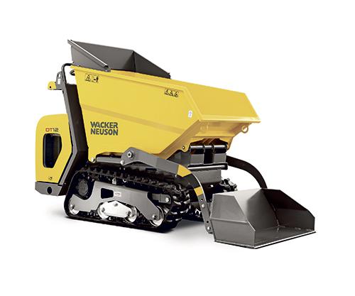 Kettendumper Wacker Neuson DT12 Studio rechts aussen vorne