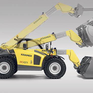 Teleskoplader Kramer 3007 Studio rechts aussen