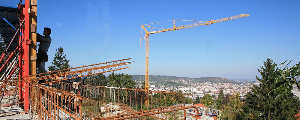 Turmdrehkran Untendreher Potain Igo T 70 Action