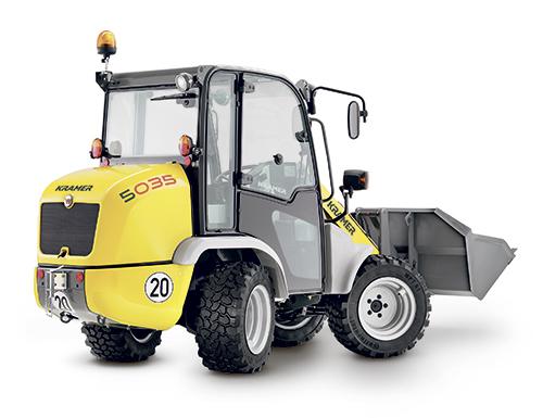 Radlader Kramer 5035 Studio rechts aussen