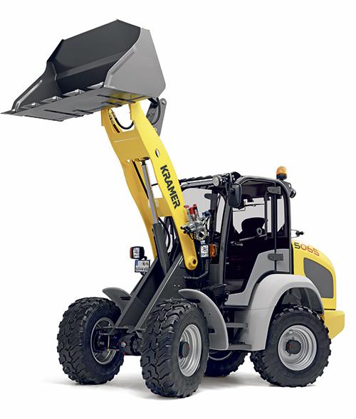 Radlader Kramer 5065 Studio links aussen