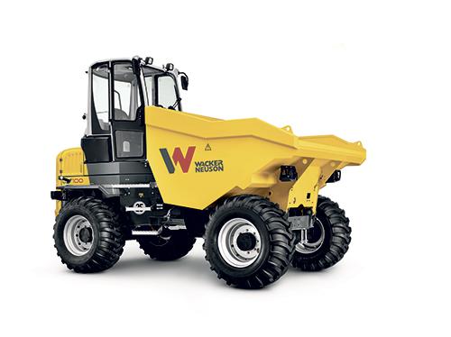 Raddumper Wacker Neuson DW100 Studio rechts aussen