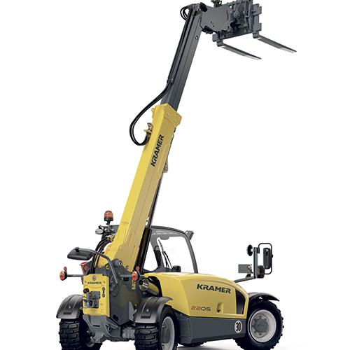 Teleskoplader Kramer 2205 Studio rechts aussen Stapeleinrichtung