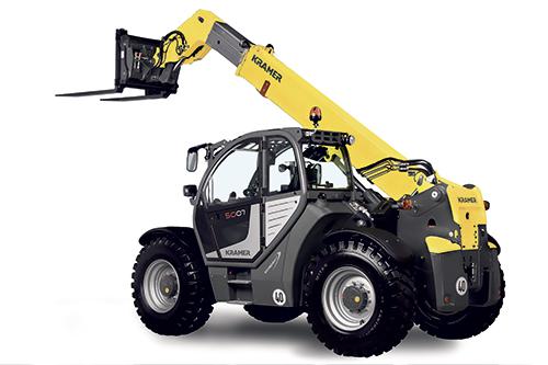 Teleskoplader Kramer 5007 Studio links aussen hinten