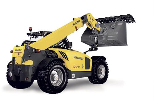 Teleskoplader Kramer 5507 Studio rechts aussen hinten