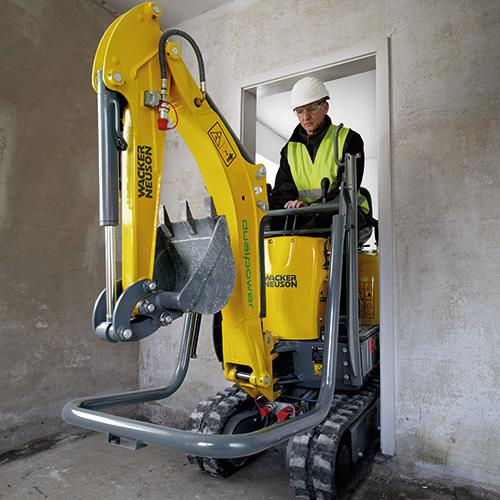 Kettenbagger Wacker Neuson 803 dual power Action enge Durchfahrt