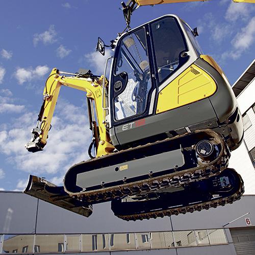 Kettenbagger Wacker Neuson ET18 Transport