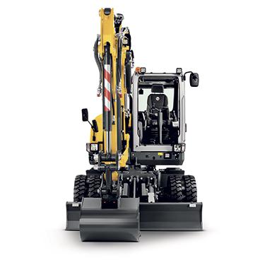 Mobilbagger Wacker Neuson EW65 Studio vorne