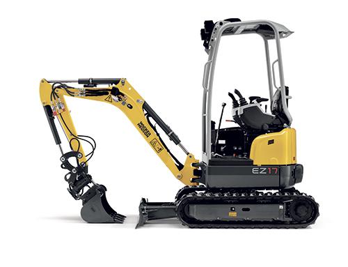 Zero Tail Kettenbagger Wacker Neuson EZ17 Studio links aussen