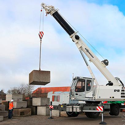 Teleskopkran Sennebogen 643 Mobil Action