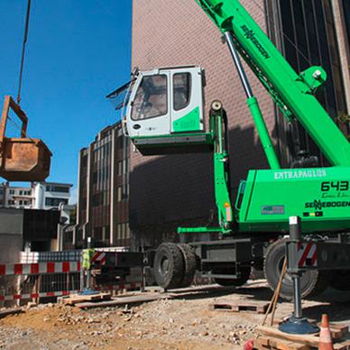 Teleskopkran Sennebogen 643 Mobil Action