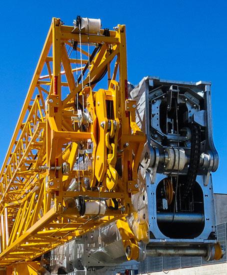 Turmdrehkran Untendreher Potain Hup 40-30 Transport