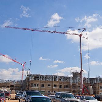 Turmdrehkran Untendreher Potain Igo T 85 A Action