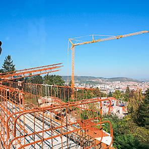 Turmdrehkran Untendreher Potain Igo T 70 A Action