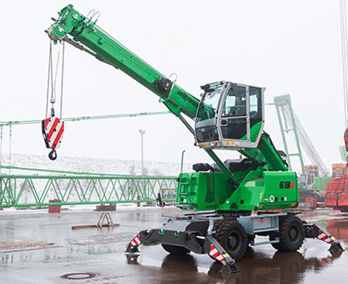 Teleskopkran Sennebogen 613 Mobil Action