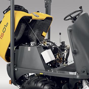 Raddumper Wacker Neuson 1501 Studio Wartung