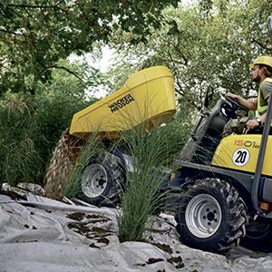 Raddumper Wacker Neuson 1501 Action Drehkippmulde