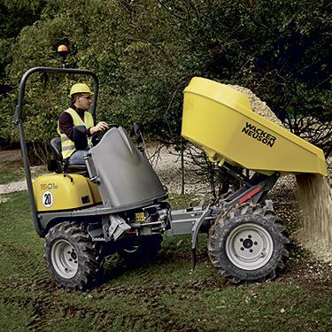 Raddumper Wacker Neuson 1501 Action Drehkippmulde