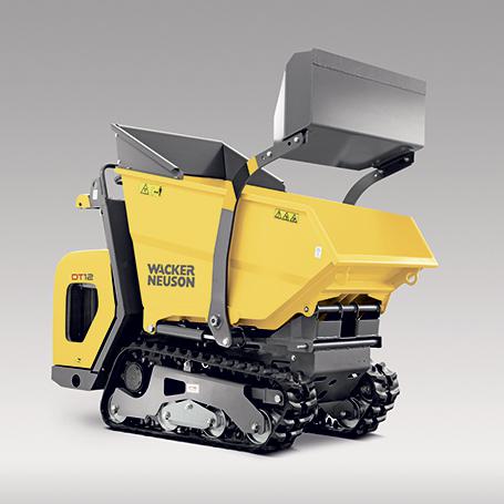 Wacker Neuson Kettendumper DT12 Studio rechts aussen Selbstladeeinrichtung
