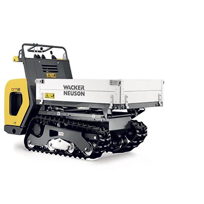 Wacker Neuson Kettendumper DT12 Studio rechts aussen Frontkipp-Plattform
