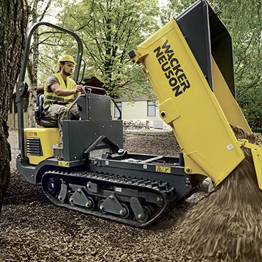 Wacker Neuson Kettendumper DT15 Action Frontkippmulde