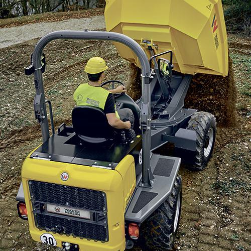 Raddumper Wacker Neuson DW50 Action Drehkippmulde