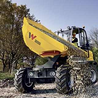 Raddumper Wacker Neuson DW60 Action Drehkippmulde