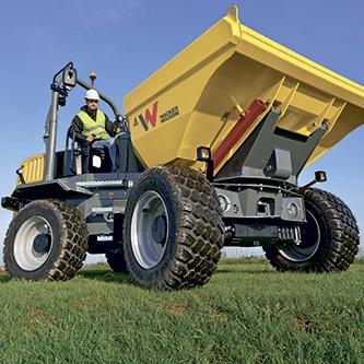 Raddumper Wacker Neuson DW60 Action Drehkippmulde