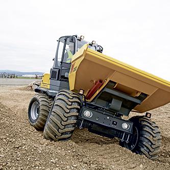 Raddumper Wacker Neuson DW90 Action Drehkippmulde