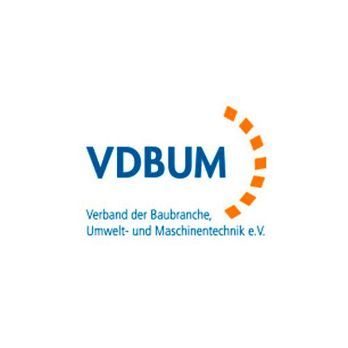 Logo VDBUM Verband der Baubranche, Umwelt- und Maschinentechnik e.V.