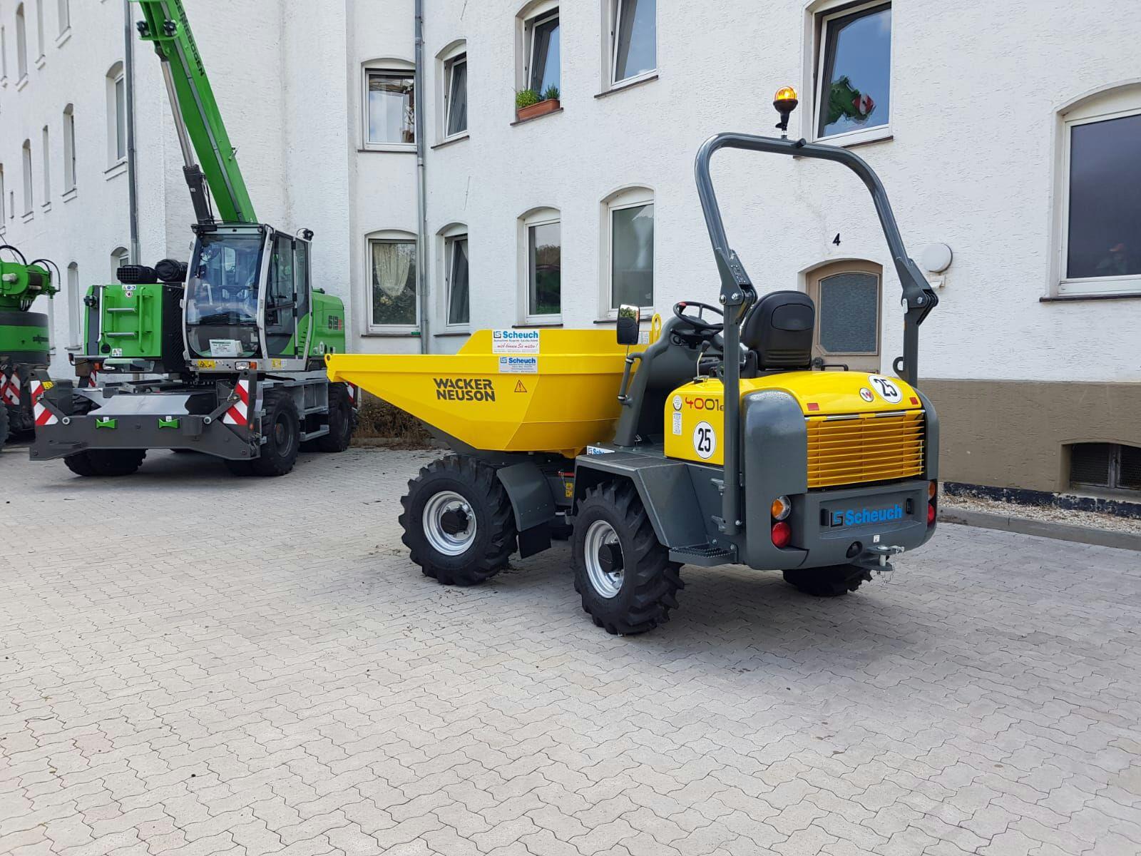 Duper Raddumper Wacker Neuson 4001 Miete Mietpark Vermietung