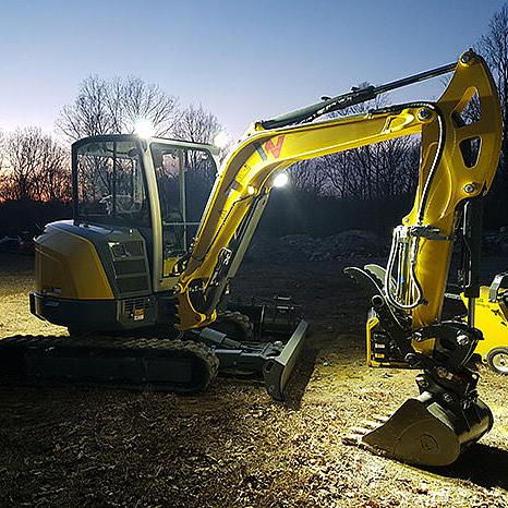 Kettenbagger Raupenbagger Raupe Bagger Kompaktbagger Wacker Neuson ET35 Action