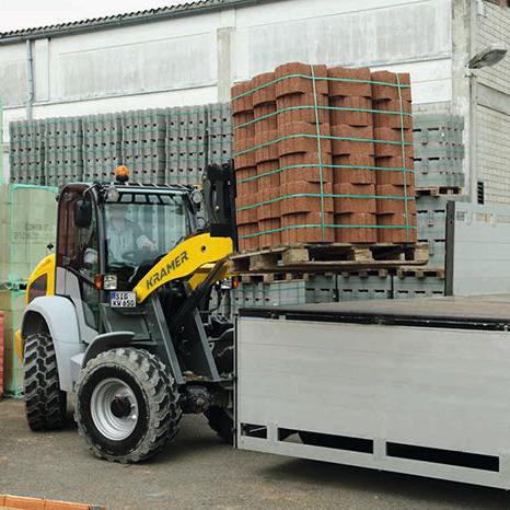 Radlader Lader Stapler Schaufellader ungeteilter Rahmen Allradantrieb Allrad Kramer Kramer 5065 Action