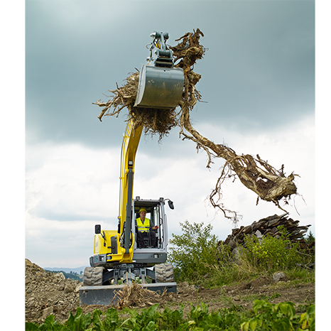 Kettenbagger Raupenbagger Raupe Bagger Kompaktbagger Wacker Neuson ET90 Action
