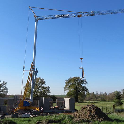 Turmdrehkran Untendreher Potain Igo M 14 Action