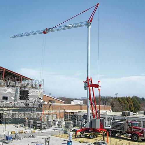 Turmdrehkran Untendreher Potain Igo MA 21 Action