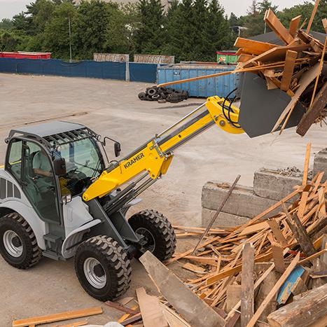 Tele-Radlader Teleskopradlader Radlader Kramer 8095T Action