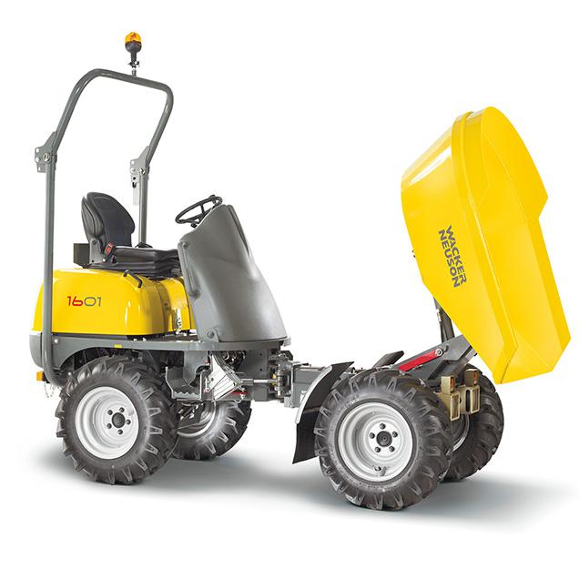 Raddumper Dumper Allrad Allradantrieb Wacker Neuson 1601 Studio rechts aussen