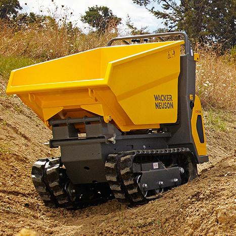 Kettendumper Raupendumper Dumper Wacker Neuson DT05 Action